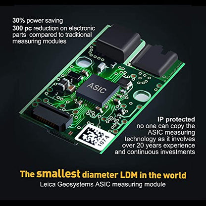 PREXISO Mini Laser Measurement Tool-135Ft Rechargeable Laser Distance Meter
