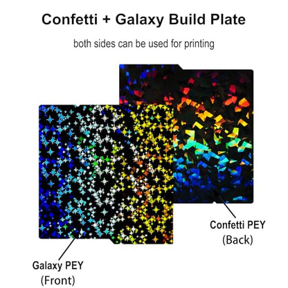 264x276mm PEF + PEY Build Plate for Anycubic Kobra S1/Kobra X/Kobra 4 - size: 264x276mm
