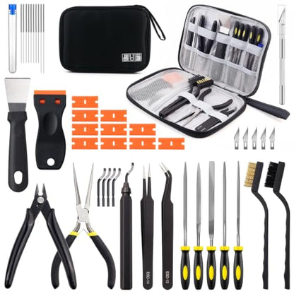 46Pcs 3D Printer Tool Kit, 3D Printer Accessories with Storage Bag - style: 46PCS