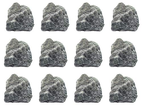 EISCO (Pack of 12) Raw Serpentinite, Metamorphic Rock Specimens - Approx. 1" - Geologist Selected & Hand Processed - Great for Science Classrooms - Class Pack