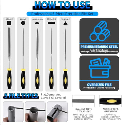 3D Printer Tool Kit 46Pcs with Nozzle Cleaning Kit & Deburring Tool - Complete Accessories Set Includes Scrapers, Brushes, Files, Wire Cutter for All FDM/SLA Printers