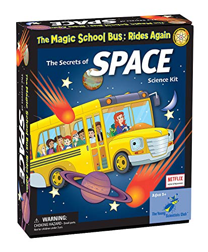 The Magic School Bus Rides Again: Secrets of Space By Horizon Group USA, Homeschool STEM Kits For Kids, Includes Hands-On Educational Manual, Star Chart, Constellation Cards, Solar Beads & More, Multicolor (WH-925-1127) - style: Secrets of Space