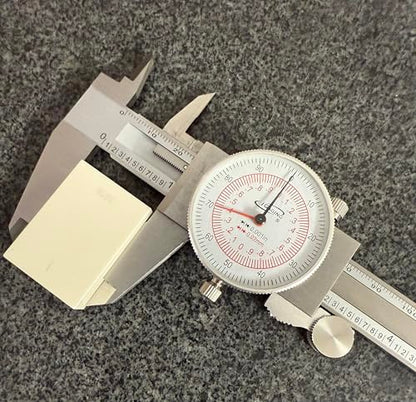 iGAGING 6-Inch 150 mm Dial Caliper, Dual Reading Scale, Metric and SAE Standard Measurement