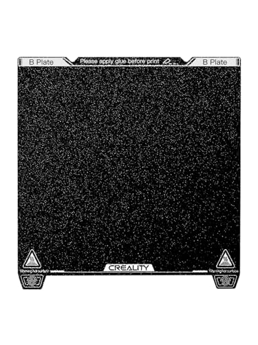 Creality K1 PEI Build Plate, Powder Coating, Magnetic 3D Printer Build Bed, for Creality K1/Ender 3 V3 SE/Ender-3 S1/Ender-3 S1 Pro/Ender-5 S1 and All 235 * 235mm Size 3D Printer - style: K1-PEI Plate