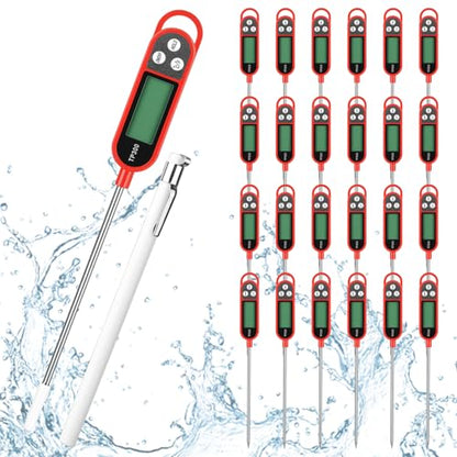 24 PCS Digital Meat Thermometer, Instant Read Food Thermometer