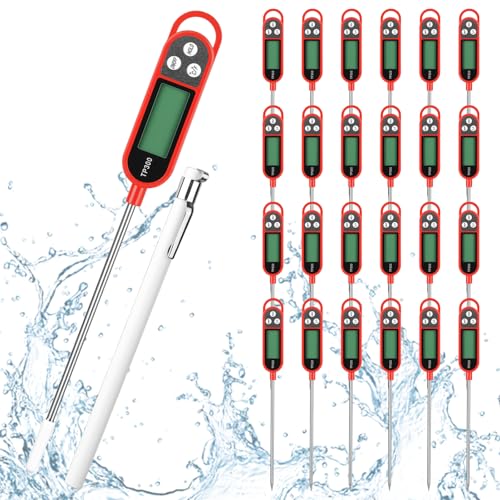 24 PCS Digital Meat Thermometer, Instant Read Food Thermometer