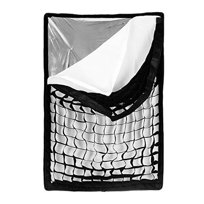 Godox 24"x 35" 60 x 90cm Honeycomb Grid Softbox Soft Box with Bowens Mount Compatible Studio Strobe Flash Light - color: FW60*90CM