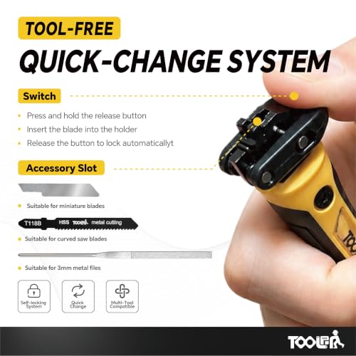TOOLAN: 10-In-1 Model Craft Hand Saw & File Set. DIY Mini Razor Saw&File Kit for Handcrafted, Modeling, Plastic, and Other Fine Cutting, Reliable Blade Quick Change Mechanism - color: 10-in-1 Craft Hand Saw