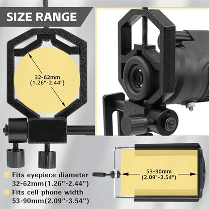 Universal Cellphone Telescope Adapter Mount for Digital Camera