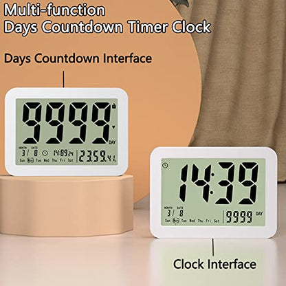 Digital Countdown Days Timer Clock - style: M281 Day Timer