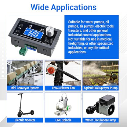 10-30V 10A Brushless DC Motor Speed Controller, 3-Phase BLDC Motor Driver