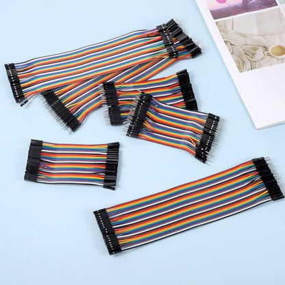 Male to Female Jumper Wires, Breadboard Jumper Wires Cable Kit