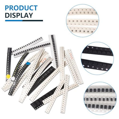 6020pcs SMD 1206 Resistors 1% 5% Capacitors Transistors LEDs Diodes ICS Inductors Diode SMT Electronic Component Kit