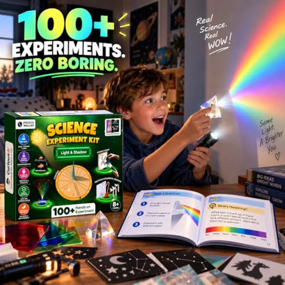 PW Science Experiment Kit for Kids Ages 8–14, 100+ STEM DIY Activities