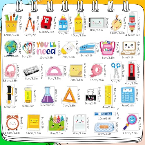 36 Pcs You'll Need Management Magnets Back to School Supplies - style: You'll Need Management