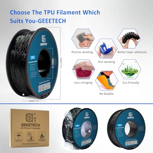 TPU Filament Grey - color: Grey Tpu 1