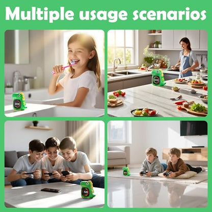 Visual Timer for Kids 99 Minute Digital Potty Training Timer for Homeschool - color: Green