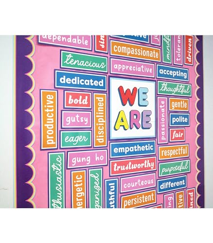 Carson Dellosa We Stick Together 52 pc Bundle Motivational Bulletin Board - color: Motivational