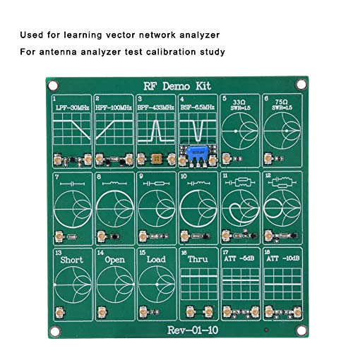 Vector Network Analyzer Board, RF Demo Test Module Kit, Frequency Test Board Demo Kit, VNA Filter/Attenuator Module