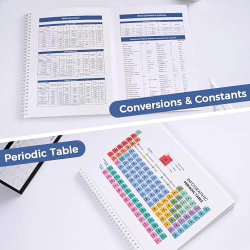 SKYDUE Carbonless Lab Notebook, Student Laboratory Notebook, 8.5" x 11"