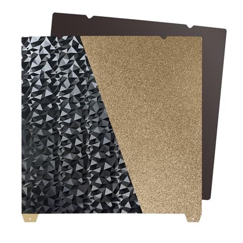 K1 Max Ender 3 V3 Plus Magnetic Build Plate 315x310mm, Smooth PEO Textured PEI Spring Steel Sheet with Magnetic Surface Plate for Creality K1 Max/Ender 3 V3 Plus - color: PEO with Magnetic Plate, size: 310x315mm