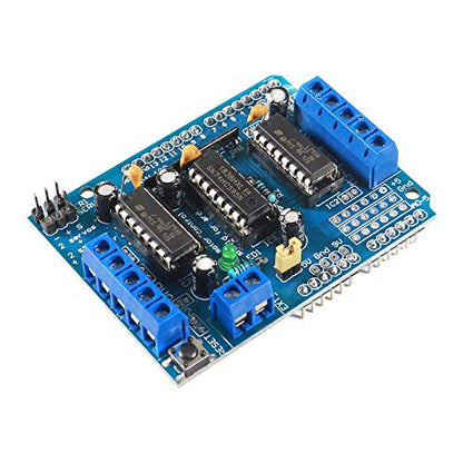 Robot Motor Kit DC Motor 3-6V Gear TT Motor with Tire Wheel + L293D Motor Drive Controller Motor Control Expansion Board for Arduino Smart Car