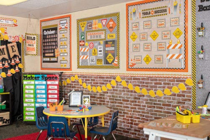 Teacher Bulletin Board Set MINI Under CONST Tools for Success 31 PCS