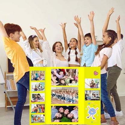 Neon Trifold Poster Board, Standard Size 24 x 36 Inches, Corrugated,3 Pack - size: 24 x 36 Inches