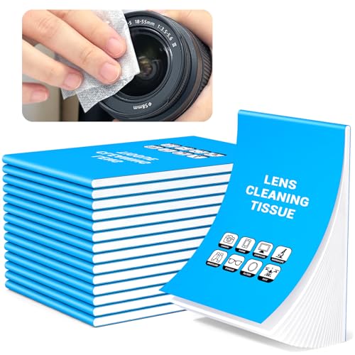 700 Sheets Lens Cleaning Tissue Paper for Camera, Microscope, Lint Free - color: White