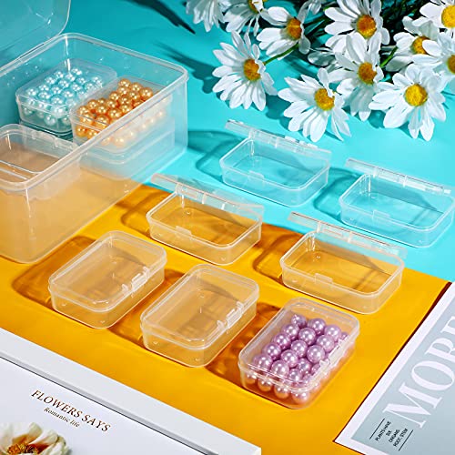 13 Pack Small Plastic Bead Organizers with Clear Case, 2.5 x 1.8 x 0.8 Inch - size: 2.5 x 1.8 x 0.8 Inch