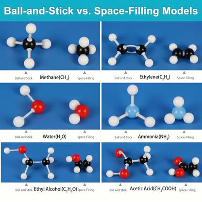 240 PCS Chemistry Molecular Model Kit for STEM Science Education Lab Gift