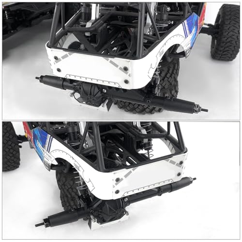 Steel Rear Axle CVD Drive Shafts for 1/10 RC Axial Wraith 90018 90048 RR10