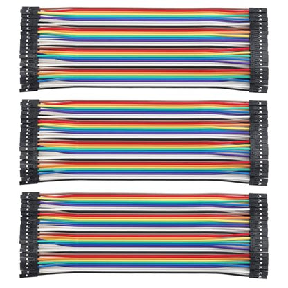 120Pcs Breadboard Jumper Wires,15 cm 40Pin Male to Male - size: 5.9 inch (15 cm), style: Male to Male