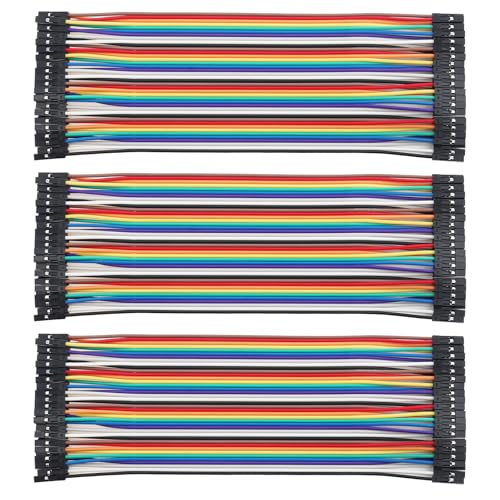 120Pcs Breadboard Jumper Wires,15 cm 40Pin Male to Male - size: 5.9 inch (15 cm), style: Male to Male