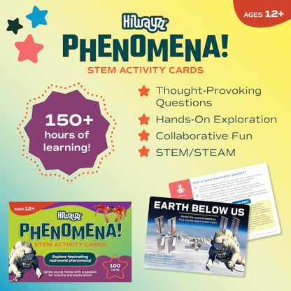 Science STEM Activity Cards Ages 12+ - style: Ages 12+