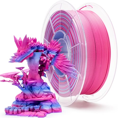 ZIRO 3D Printer Filament, Fast Color Change PLA 1KG Spool, Dreamy Dusk - color: Dreamy Dusk(matte)