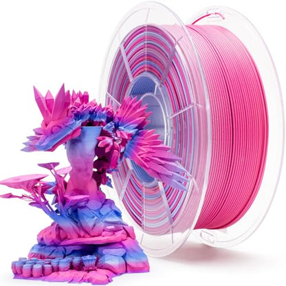 ZIRO 3D Printer Filament, Fast Color Change PLA 1KG Spool, Dreamy Dusk - color: Dreamy Dusk(matte)