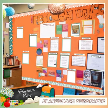 Fuyoooo 90 Pcs Science Fair Board Supplies, Geen Boho - style: Geen Boho