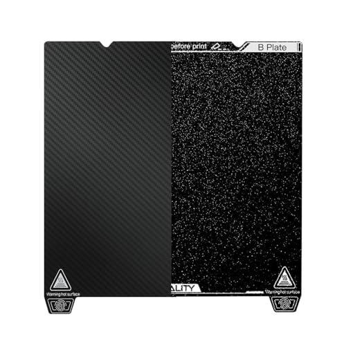Official Creality K1 Max Glossy PET and Matte PEI Double Side Build Plate - size: 315*310mm