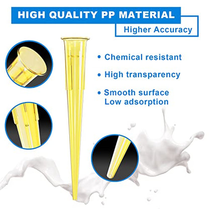 ONiLAB 200µL Pipette Tips, 1000 Pcs, DNase RNase Free - size: 200ul-1000pcs