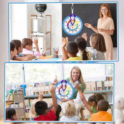 Marspark Month Wheels, Educational Learning Activities for Kids - style: Calendar Wheel