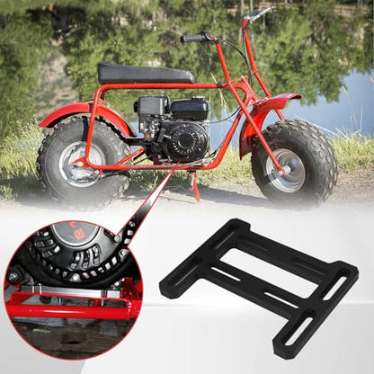 Motor Engine Mounting Plate Light Weight for Predator 212cc Engine - size: Red, style: Lightweight