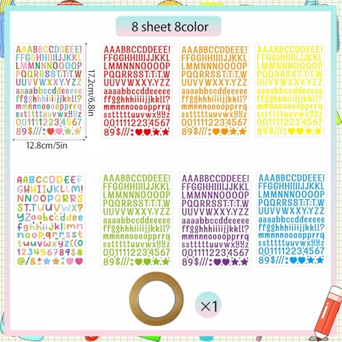 Science Fair Board Supplies 98 Pcs for Scientific Display, Multicolor