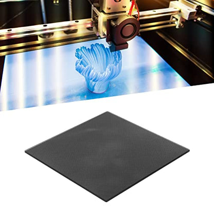 3D Printer Glass Bed, 200 x 200 x 4mm Bed Special Coating Tempered Glass Build Plate Printing Accessory