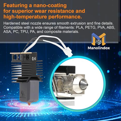 3PK 0.4MM U1 Hotend for Snapmaker U1 Assembled Hardened Steel Hot end - size: 3PK 0.4MM U1 Hotend