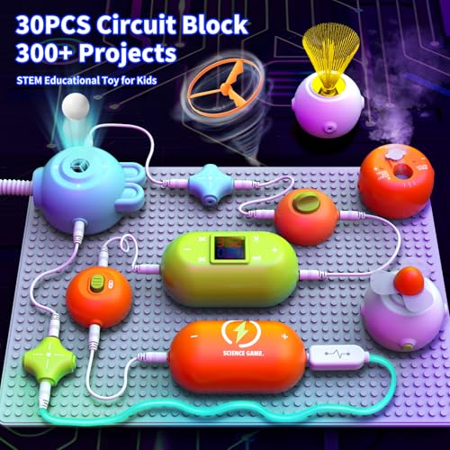 Kids Electronics Circuit Kit, 31PCS, 300+ Projects