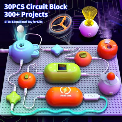 Kids Electronics Circuit Kit, 31PCS, 300+ Projects