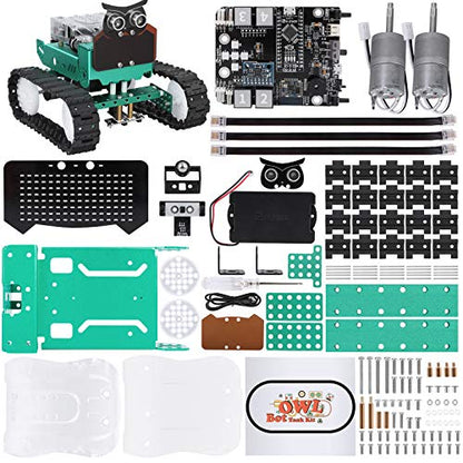 ELEGOO Owl Smart Robotics Car Kit V2.0 with Nano V4 Compatible with Arduino