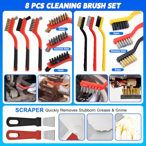 AOBOPLE 96 Pcs 3D Printer Tool Kit with Deburring Tool for FDM/SLA Printers - color: 96 Pcs