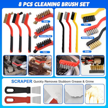 AOBOPLE 96 Pcs 3D Printer Tool Kit with Deburring Tool for FDM/SLA Printers - color: 96 Pcs